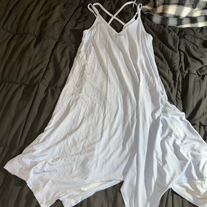 Light blue flowy dress